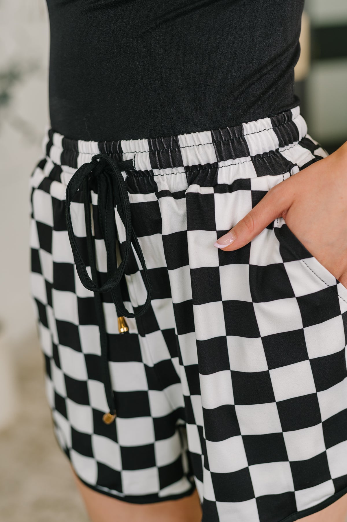 Your Move Checkered Shorts - 6/19/2026