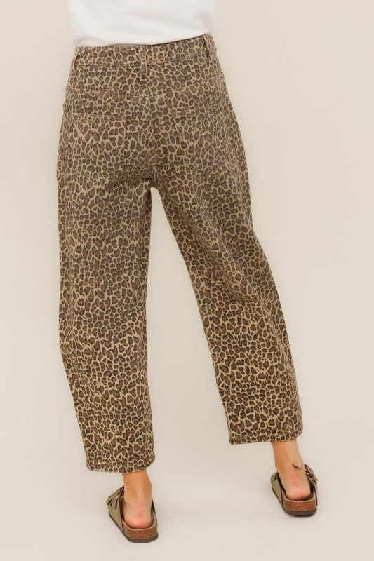 Prowl Power Barrell Ankle Crop Jean in Khaki - 10/3/2025
