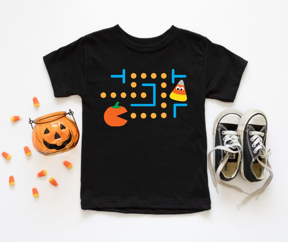 Candy Corn Muncher Graphic Tee in Youth Sizing - RTS