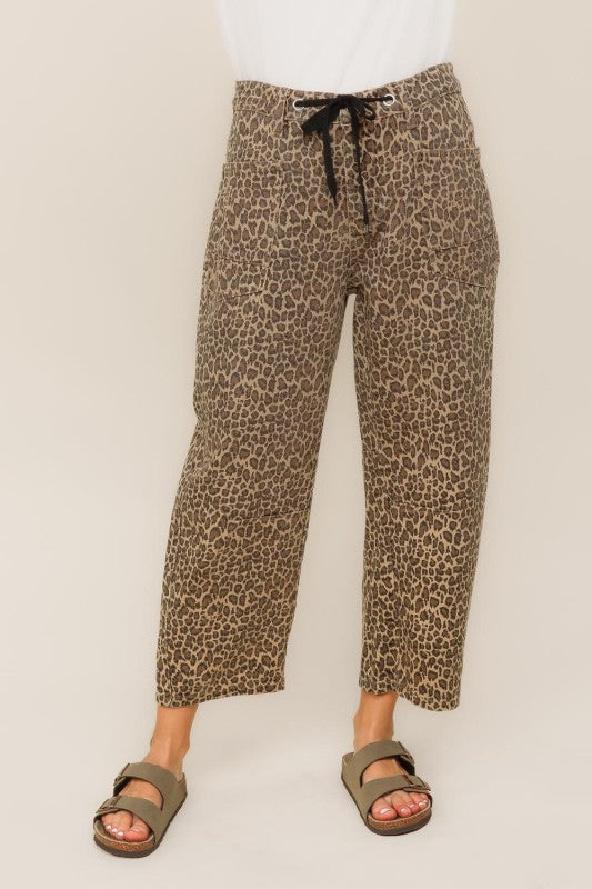 Prowl Power Barrell Ankle Crop Jean in Khaki - 10/3/2025