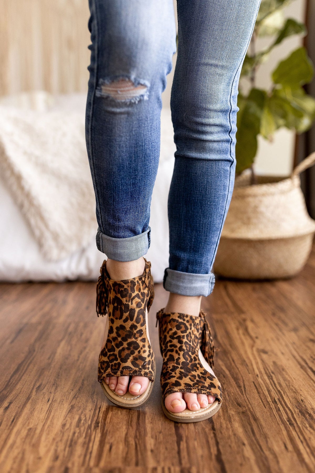 Jas Sandal in Leopard