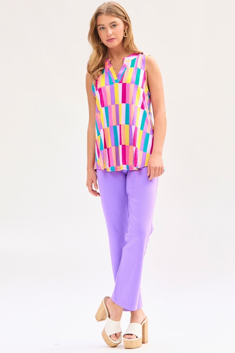 Dear Scarlett Lizzy Tank Top in Multi - Summer 25 Capsule