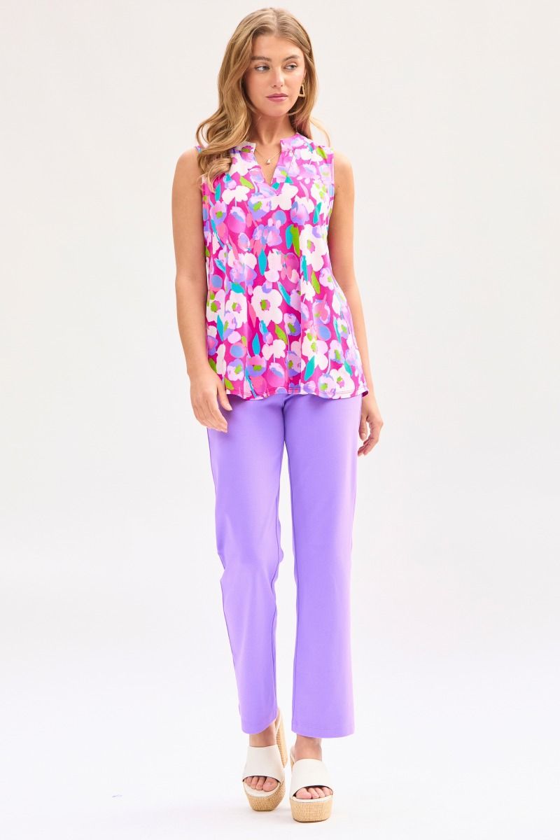 Dear Scarlett Lizzy Tank Top in Magenta - Summer 25 Capsule