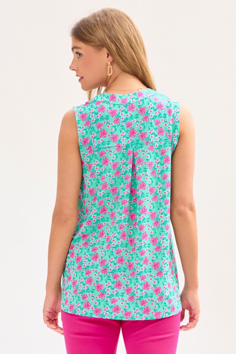 Dear Scarlett Lizzy Tank Top in Mint - Summer 25 Capsule