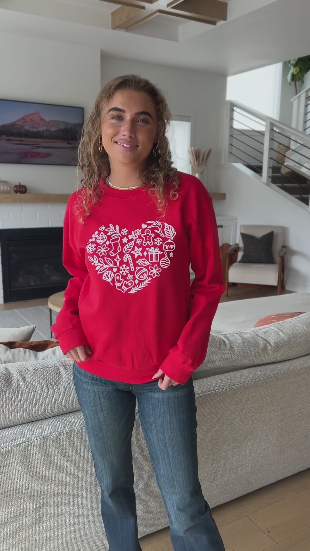 Holiday Heart Sweatshirt - 11/16/2023
