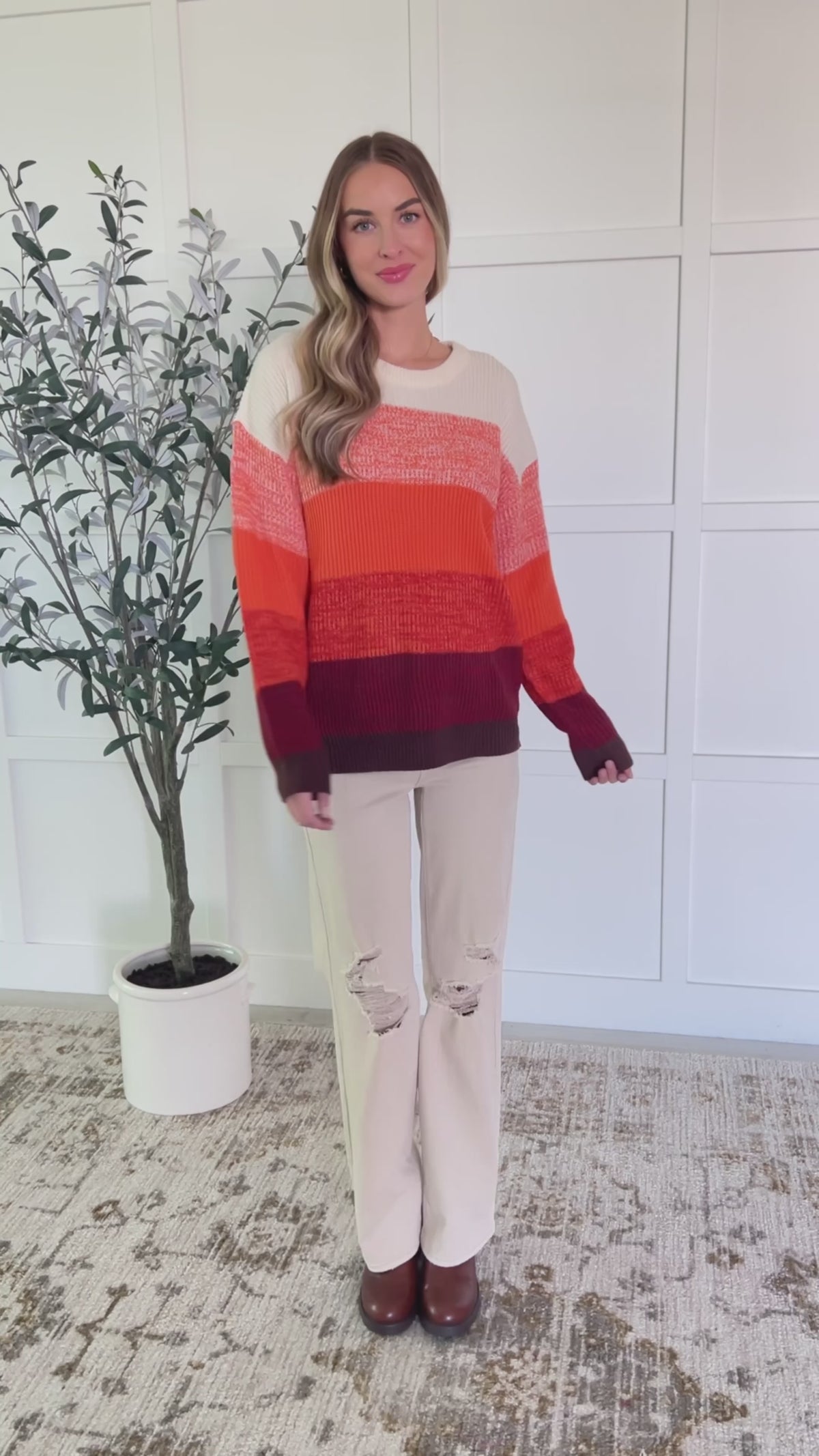 All Too Well Color Block Sweater - 10/1/2024