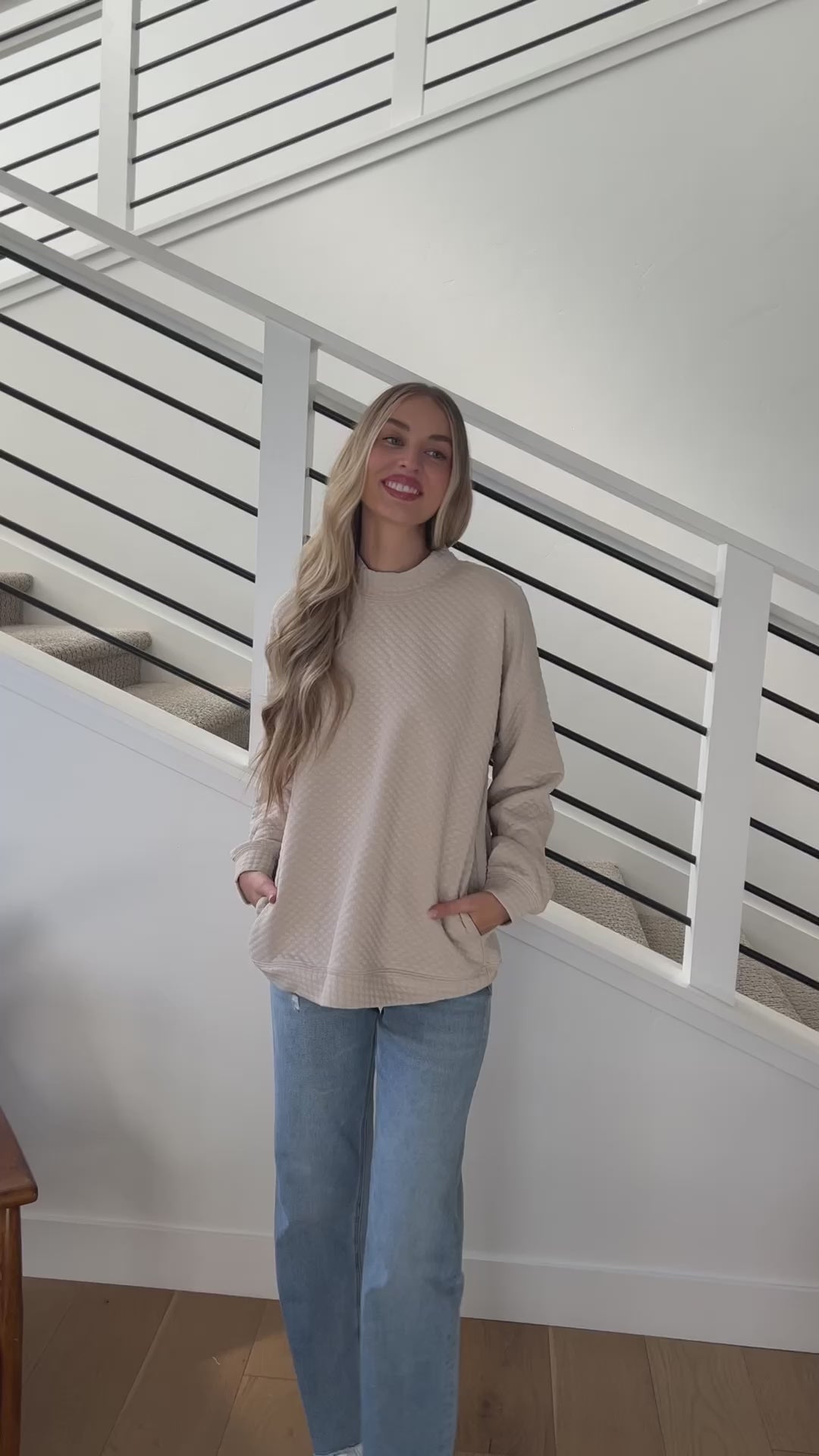 Don't Change Anything Mock Neck Pullover - 10/16/2025