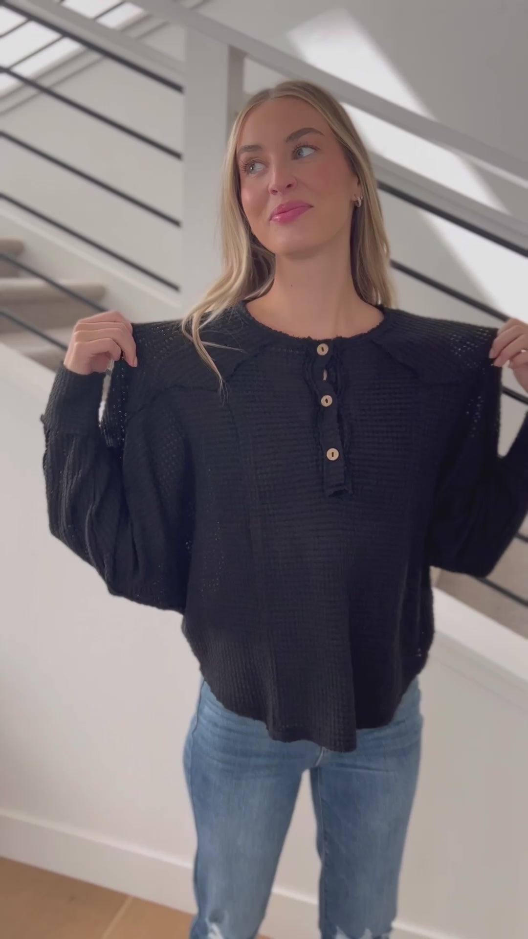 Better Than Best Henley Top - 8/21/2025