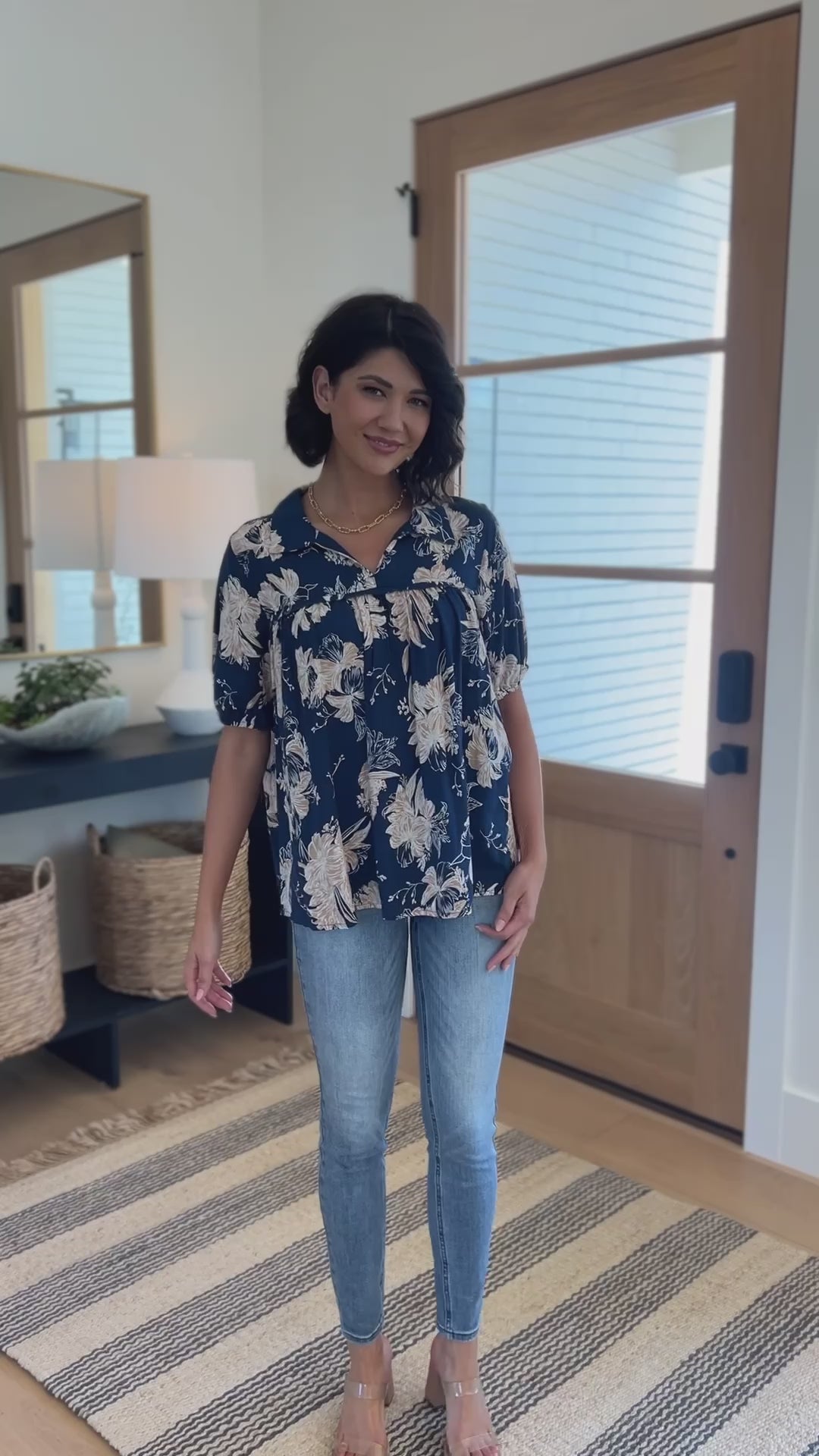 Just Coasting Floral Blouse - 8/11/2023