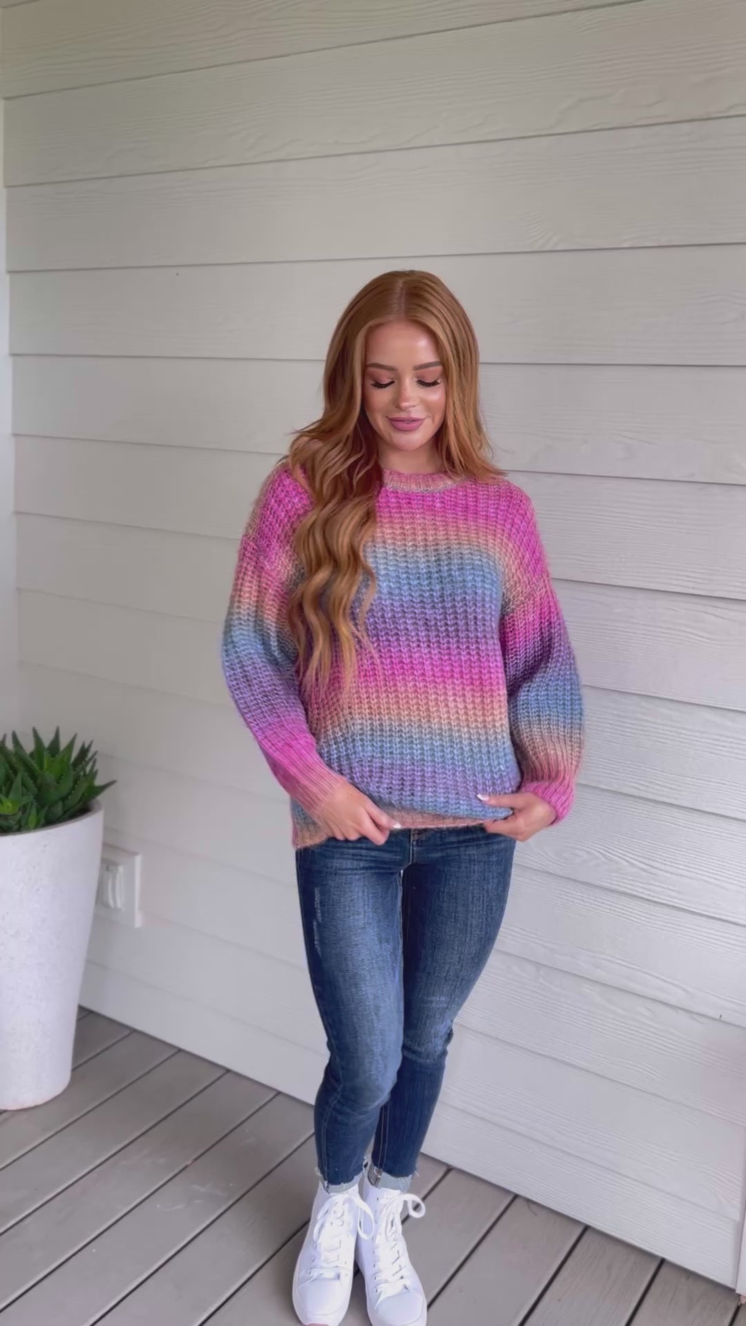 Make Your Own Kind of Music Rainbow Sweater - 9/14/2023