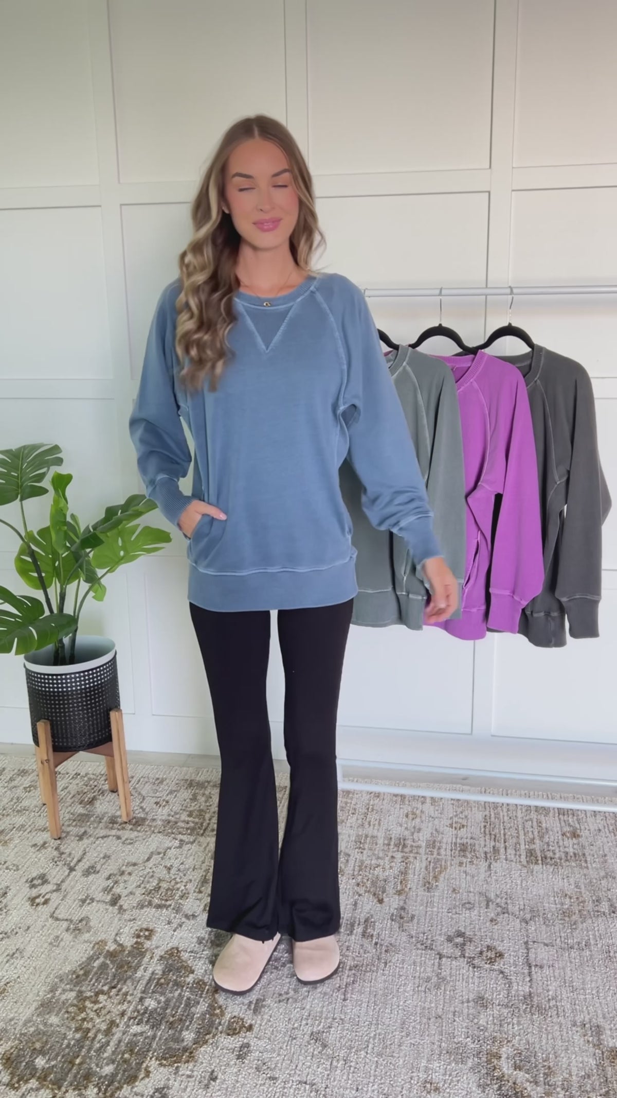 Hands Down Favorite Sweatshirt in Ash Jade - 10/30/2024