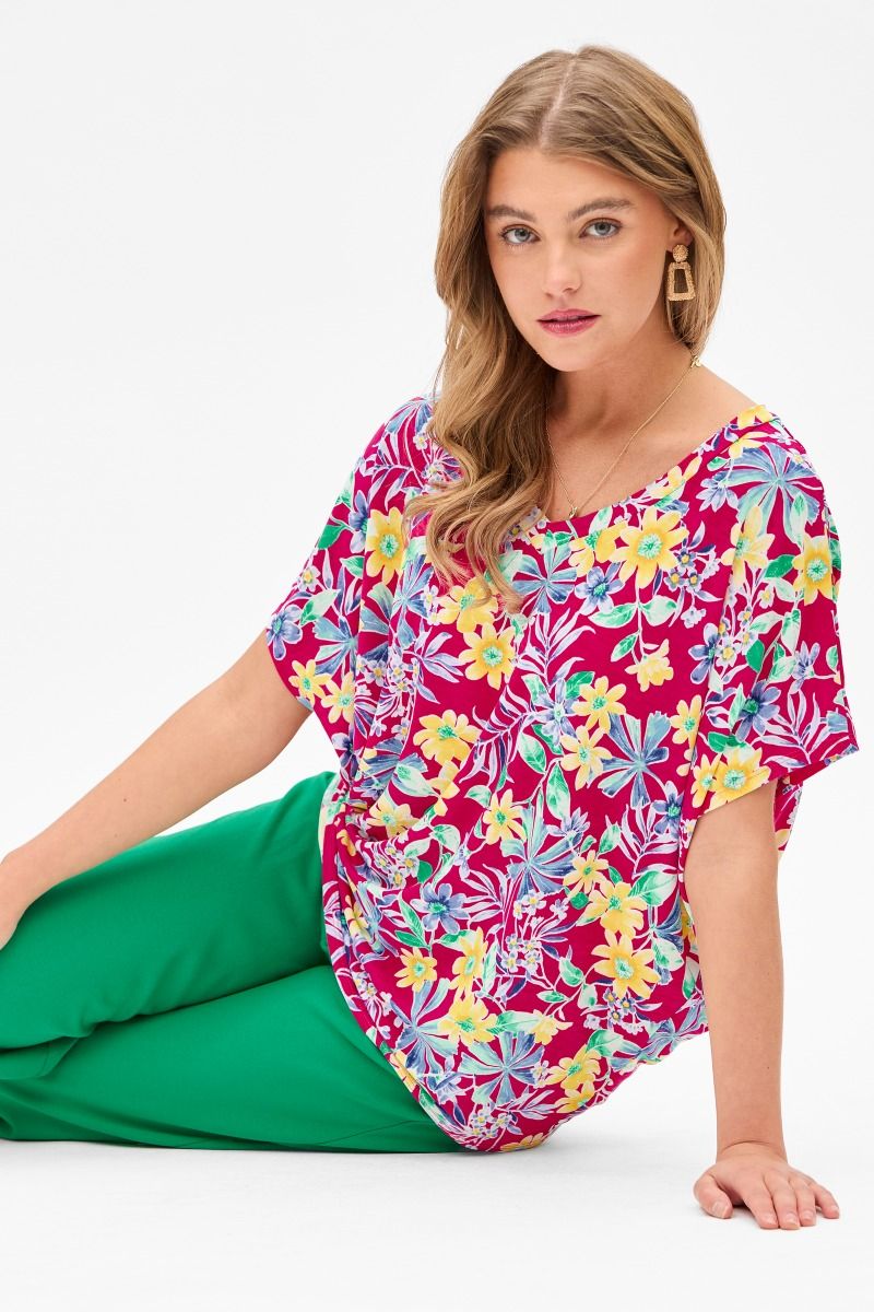 Dear Scarlett Floral Sadie Top - Summer 25 Capsule