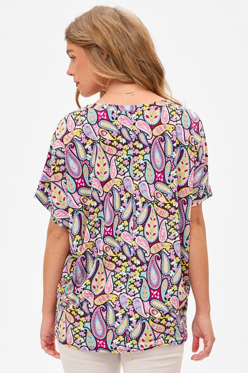 Dear Scarlett Paisley Sadie Top - Summer 25 Capsule