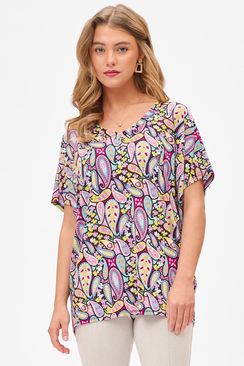 Dear Scarlett Paisley Sadie Top - Summer 25 Capsule