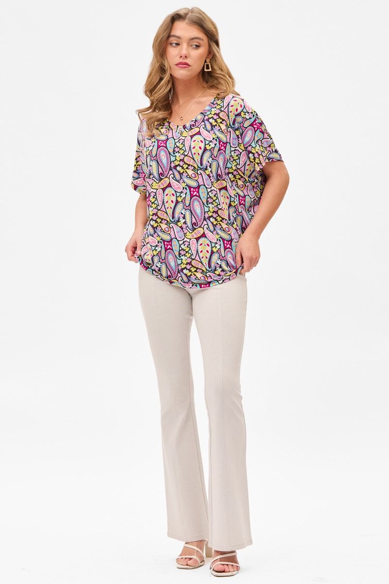 Dear Scarlett Paisley Sadie Top - Summer 25 Capsule