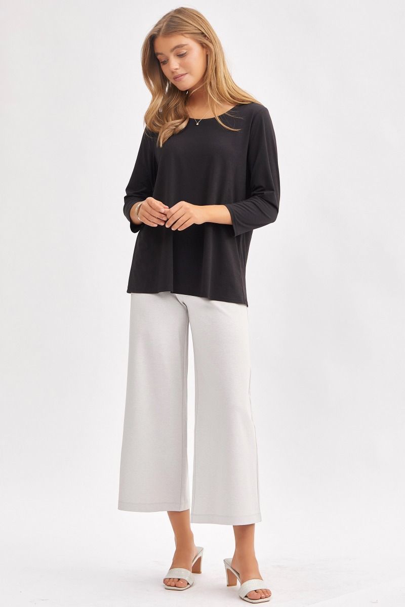 Dear Scarlett Signature Classic Round Neck Top - Summer 25 Capsule