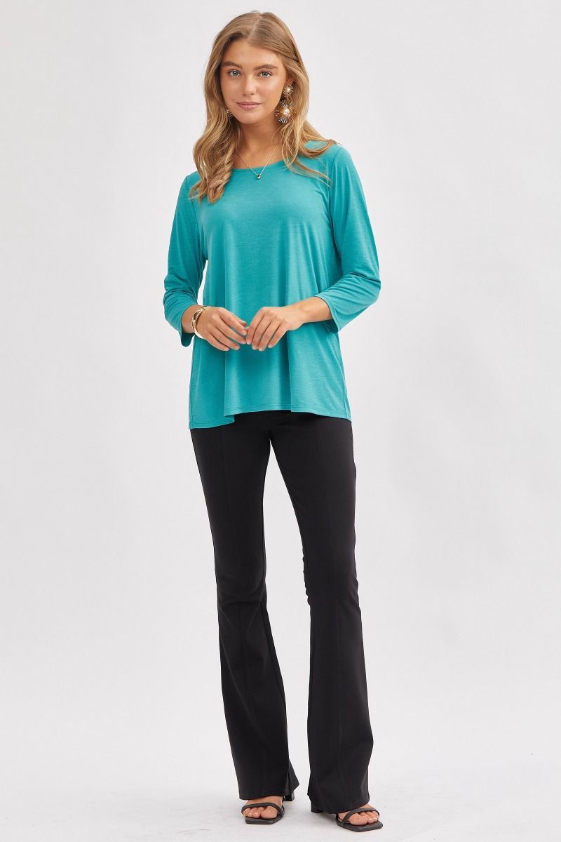 Dear Scarlett Signature Classic Round Neck Top - Summer 25 Capsule
