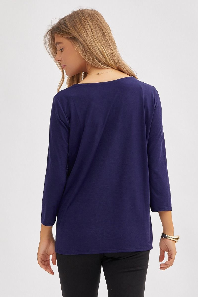 Dear Scarlett Signature Classic Round Neck Top - Summer 25 Capsule