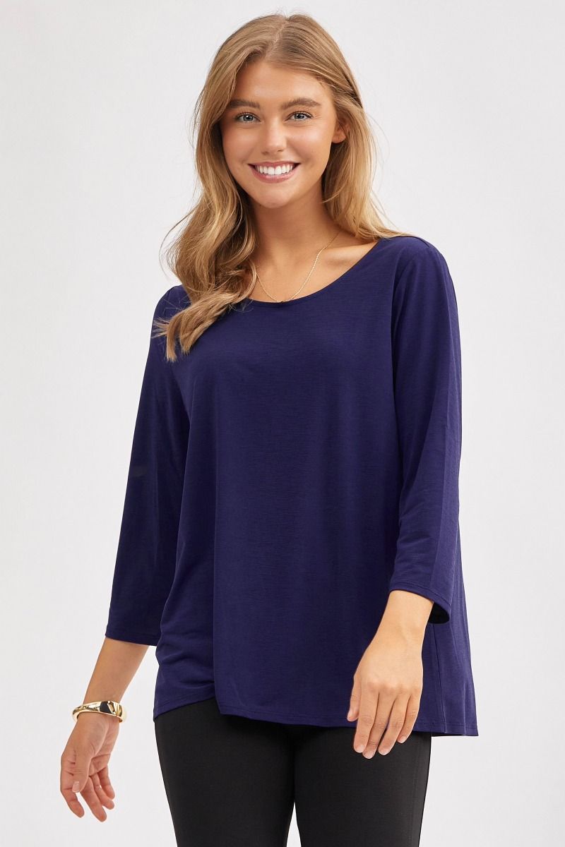 Dear Scarlett Signature Classic Round Neck Top - Summer 25 Capsule