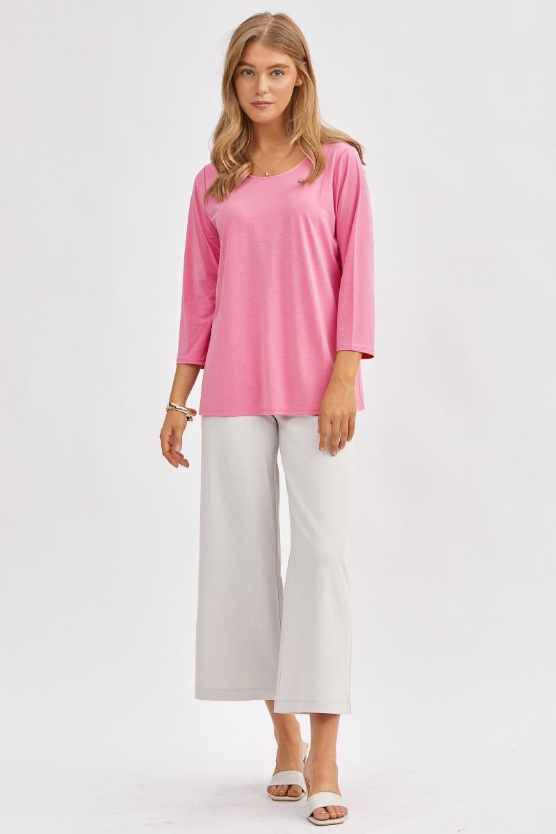 Dear Scarlett Signature Classic Round Neck Top - Summer 25 Capsule
