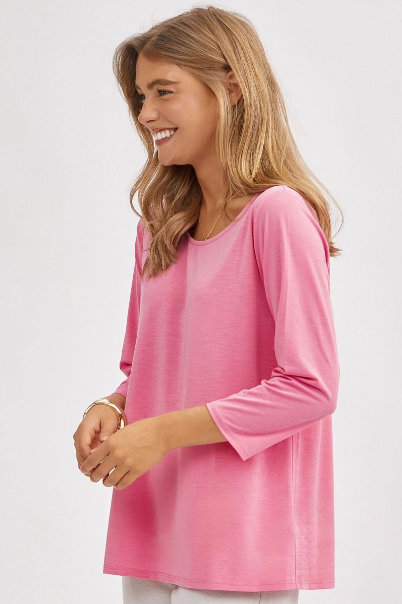 Dear Scarlett Signature Classic Round Neck Top - Summer 25 Capsule