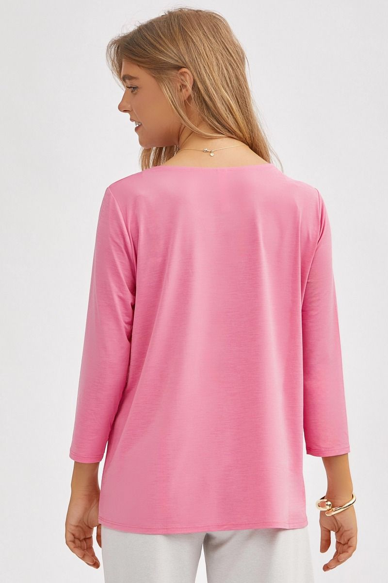 Dear Scarlett Signature Classic Round Neck Top - Summer 25 Capsule