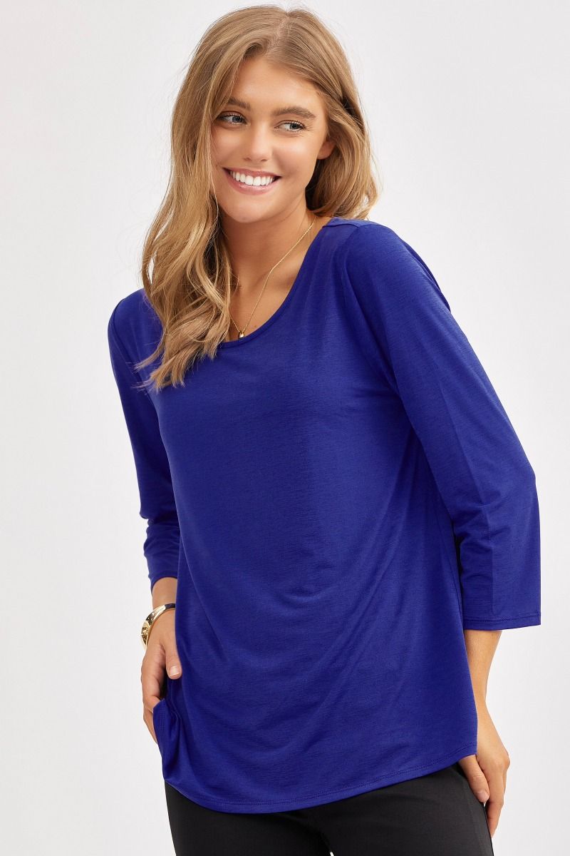 Dear Scarlett Signature Classic Round Neck Top - Summer 25 Capsule