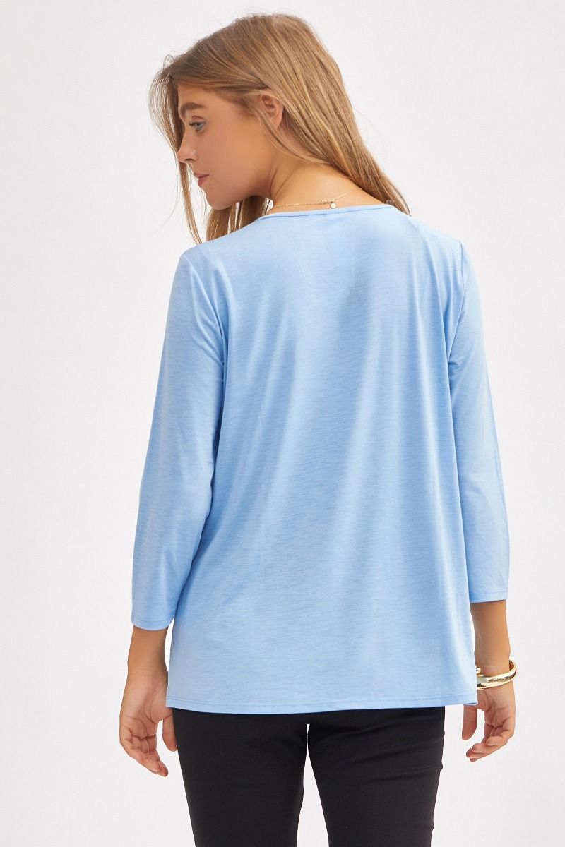 Dear Scarlett Signature Classic V-Neck Top - Summer 25 Capsule