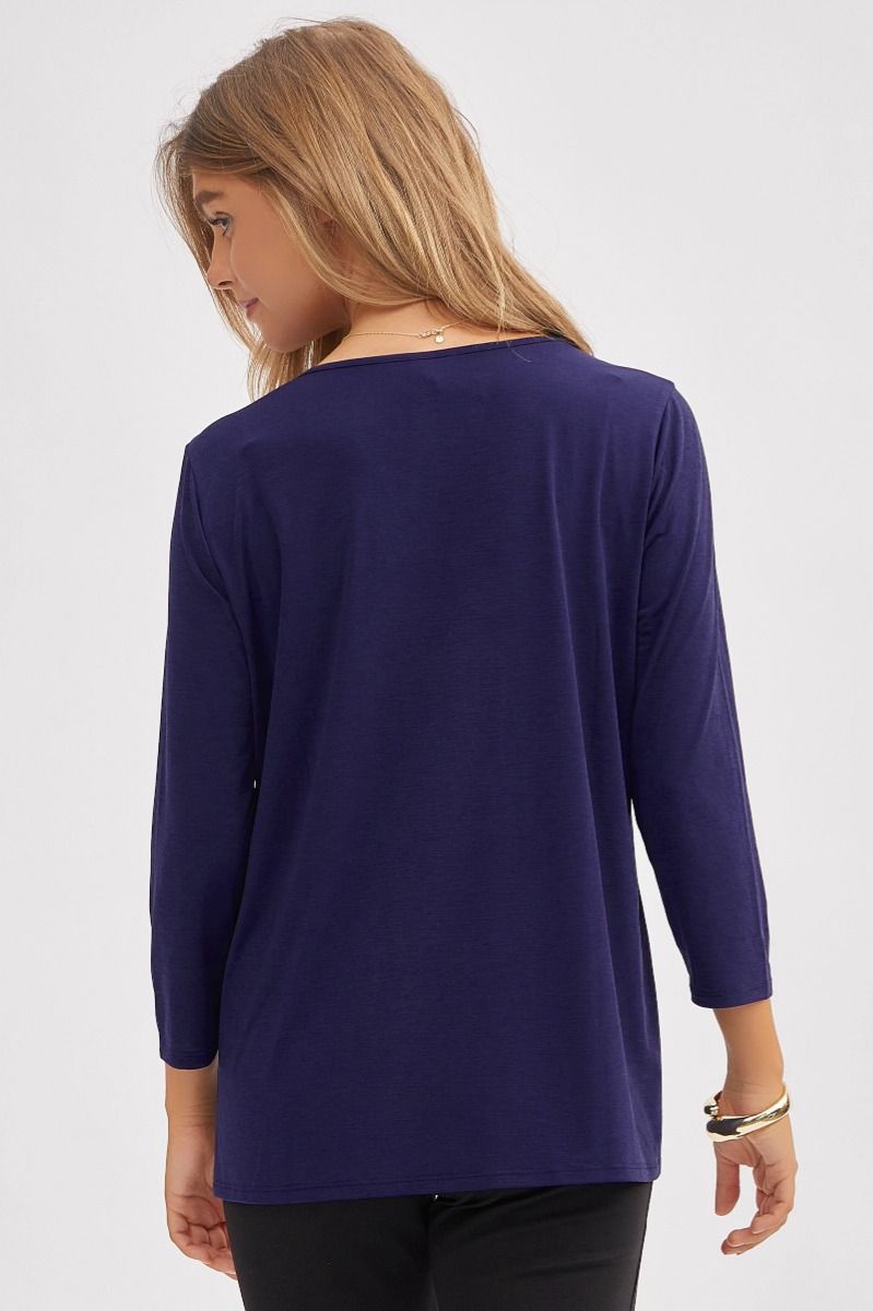 Dear Scarlett Signature Classic V-Neck Top - Summer 25 Capsule