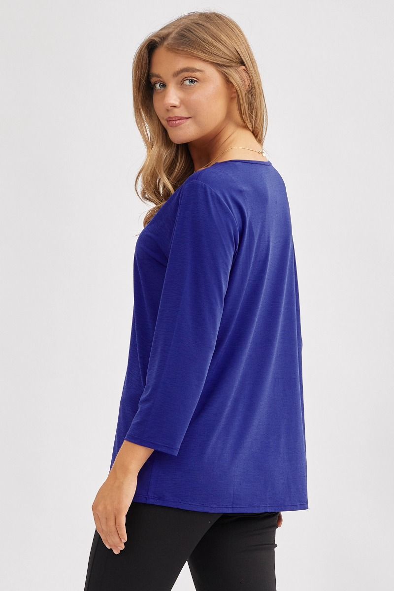 Dear Scarlett Signature Classic V-Neck Top - Summer 25 Capsule