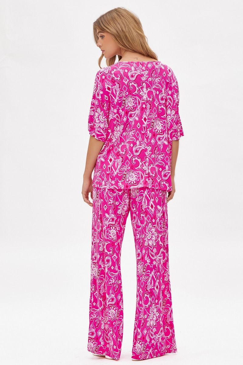 Dear Scarlett Cabana Set in Hot Pink - Summer 25 Capsule
