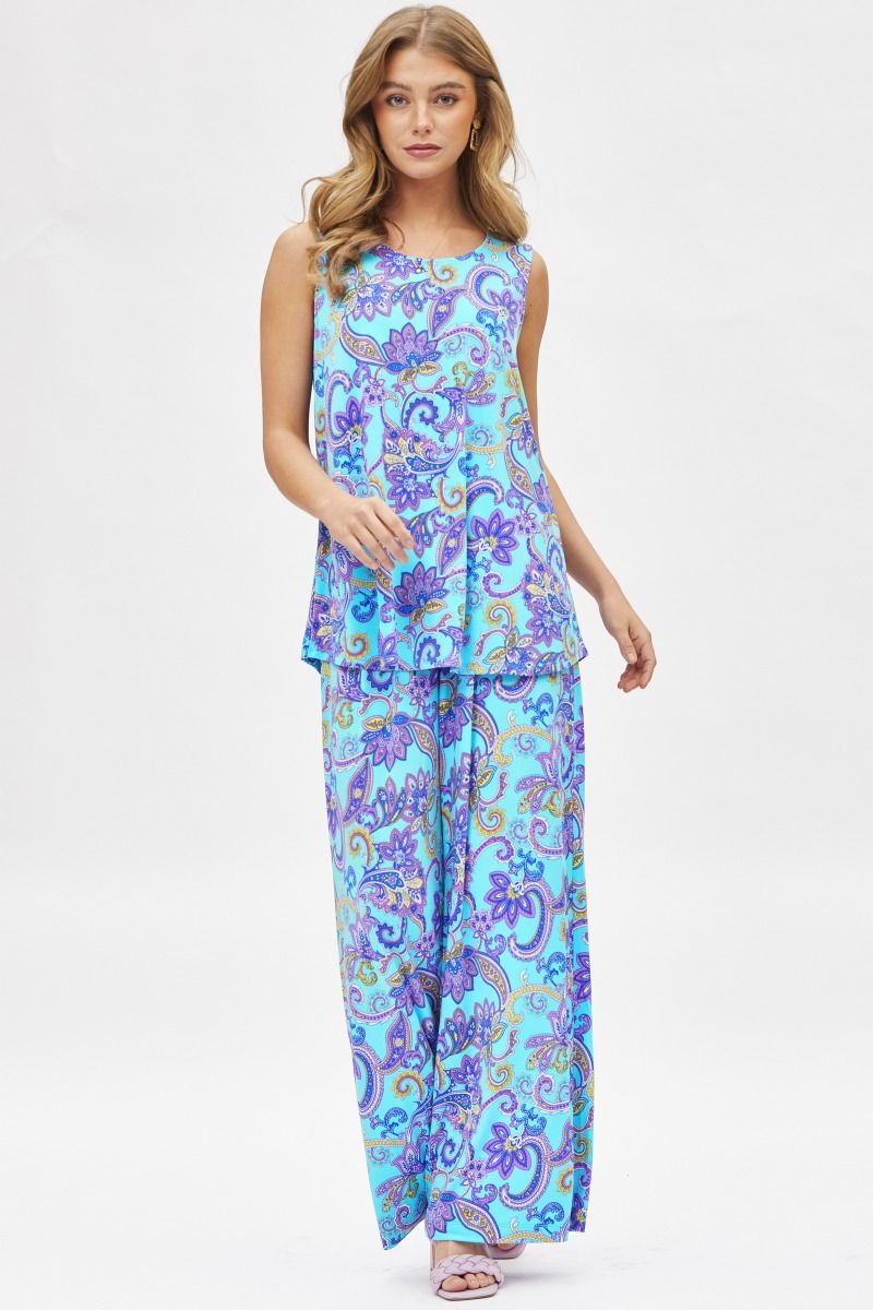 Dear Scarlett Sunkissed Set in Purple/Aqua - Summer 25 Capsule