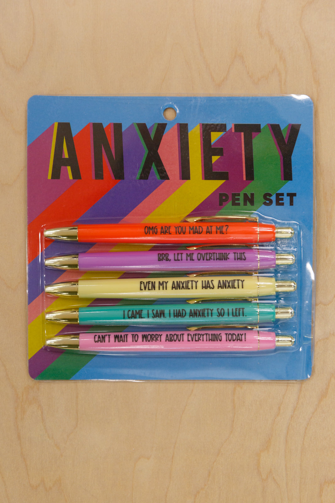 Anxiety Pen Set - 11/28/2022