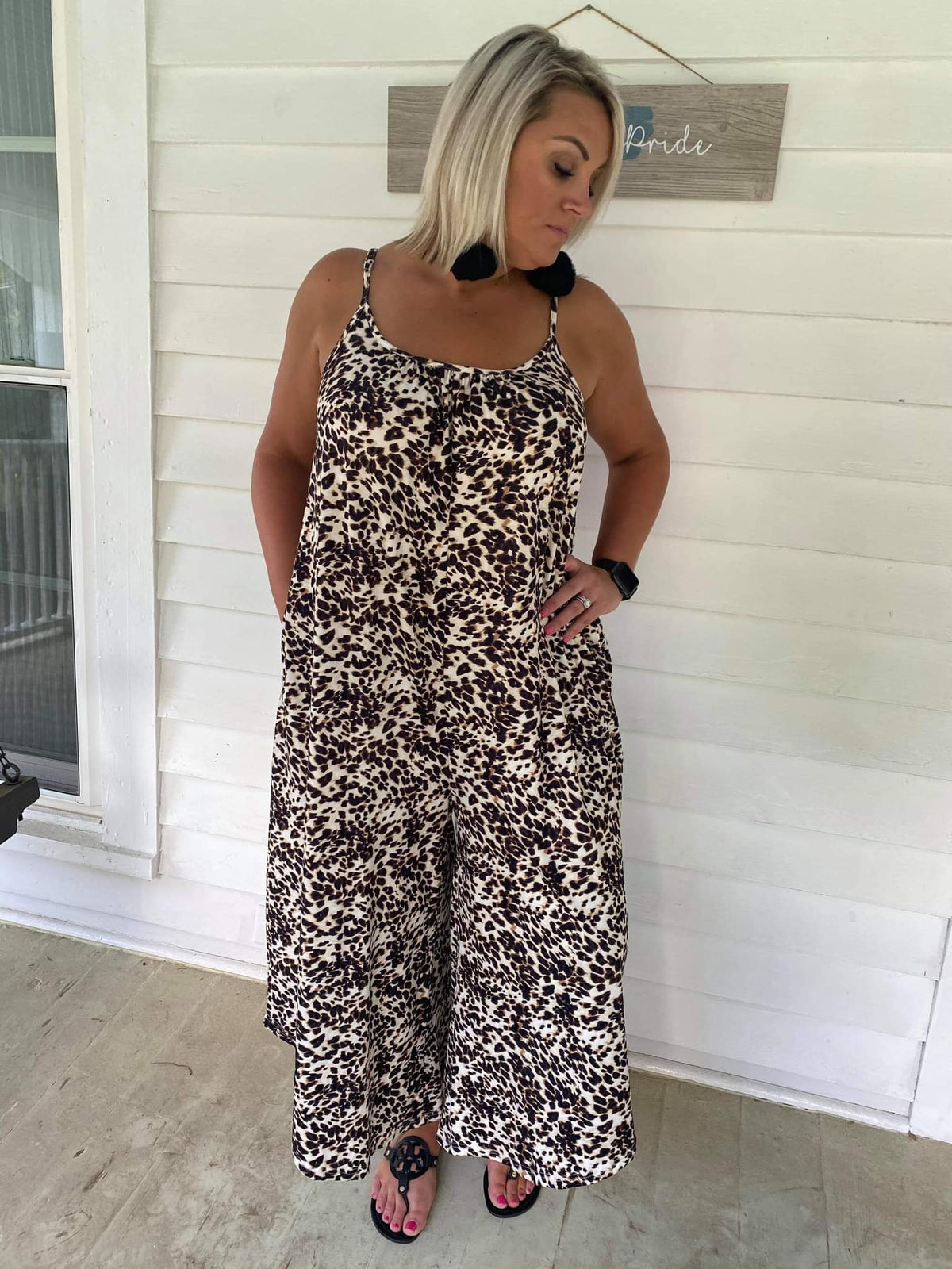 Relaxed Fit Jumpsuit in Assorted Prints - RTS