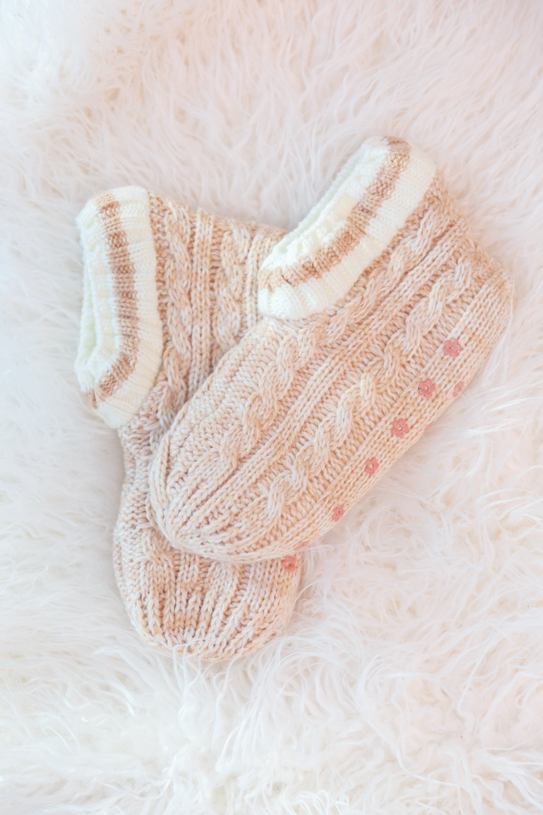Cable Knit Faux Fur Slipper Boot - 11/21/2022