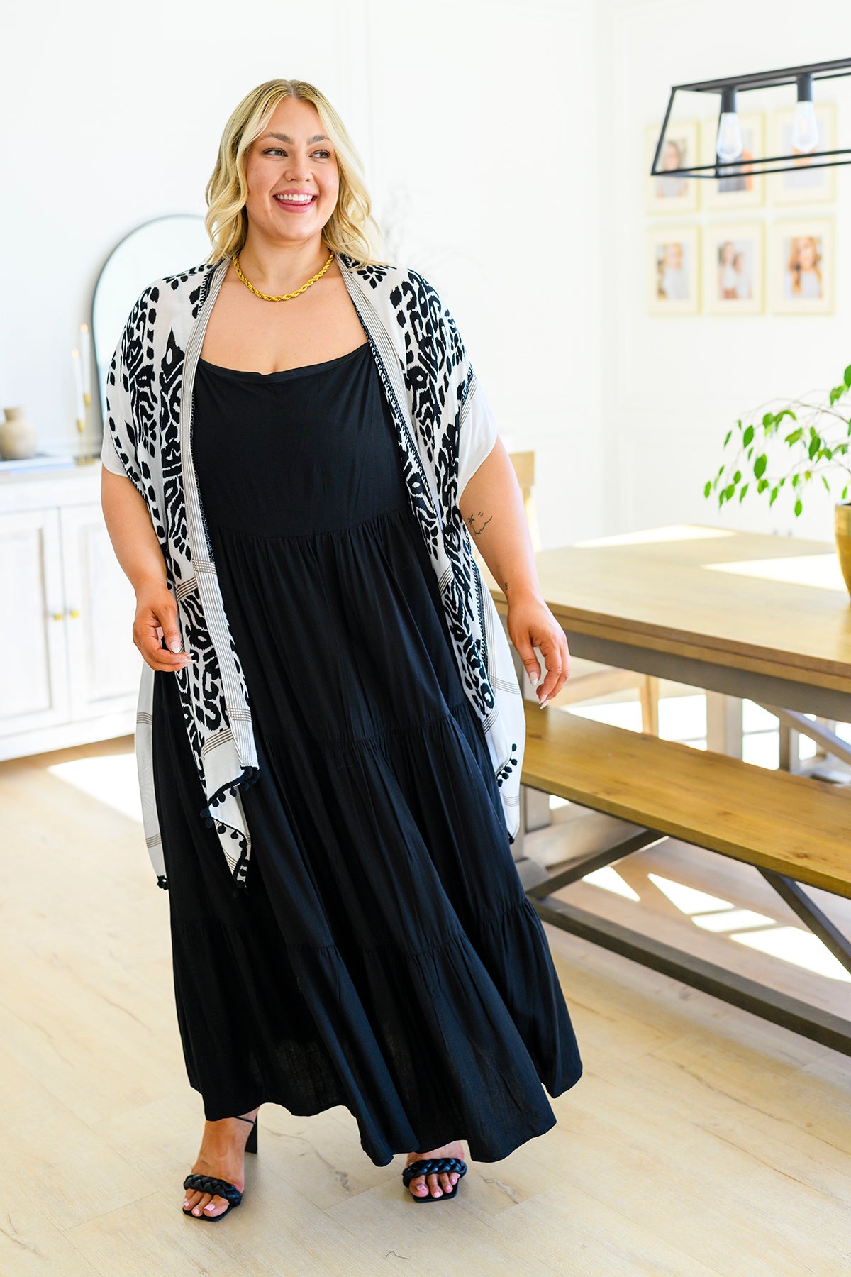 Classically Cool Tiered Maxi Dress - 3/10/2023