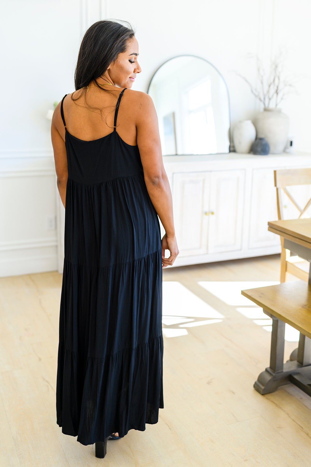 Classically Cool Tiered Maxi Dress - 3/10/2023