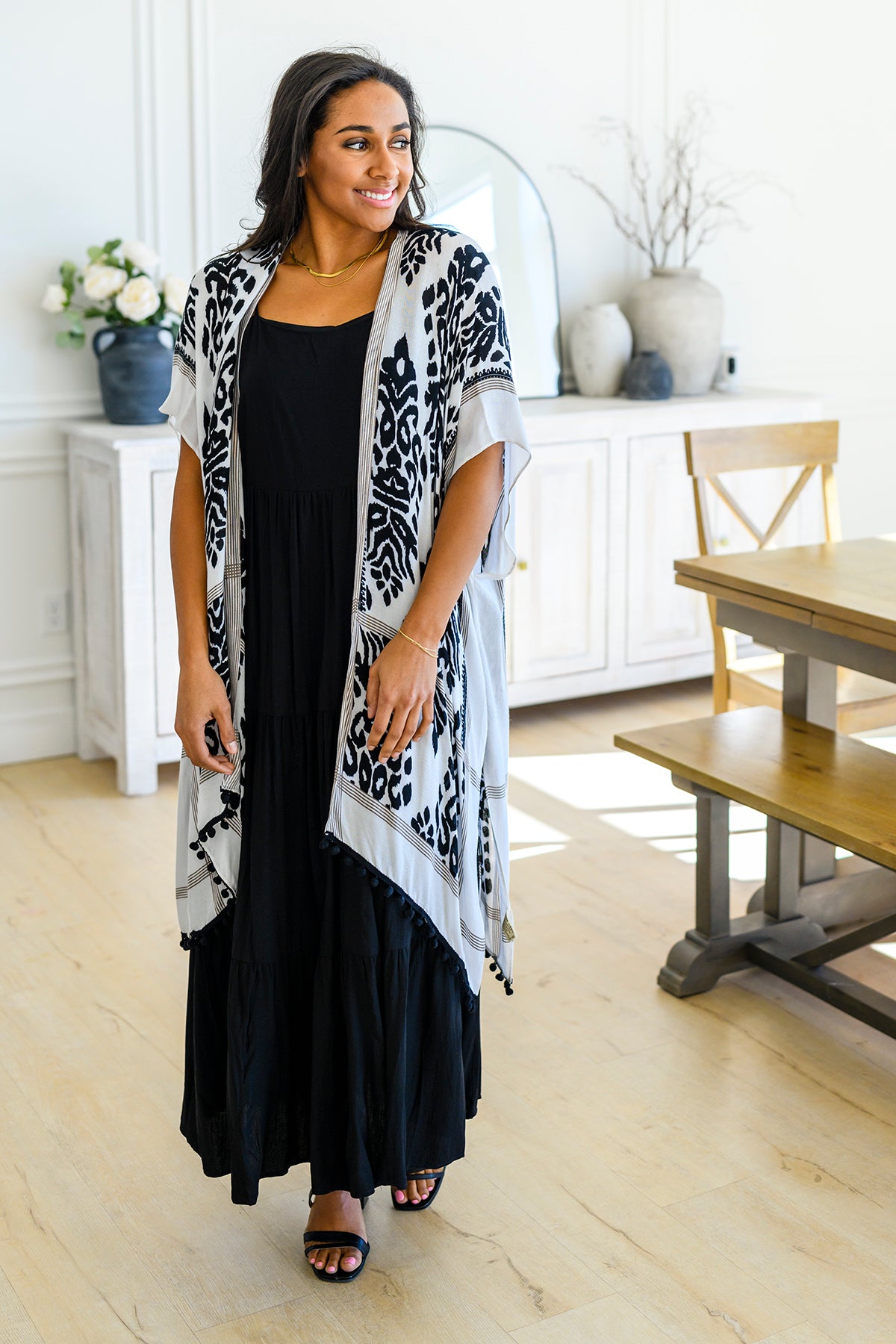 Classically Cool Tiered Maxi Dress - 3/10/2023