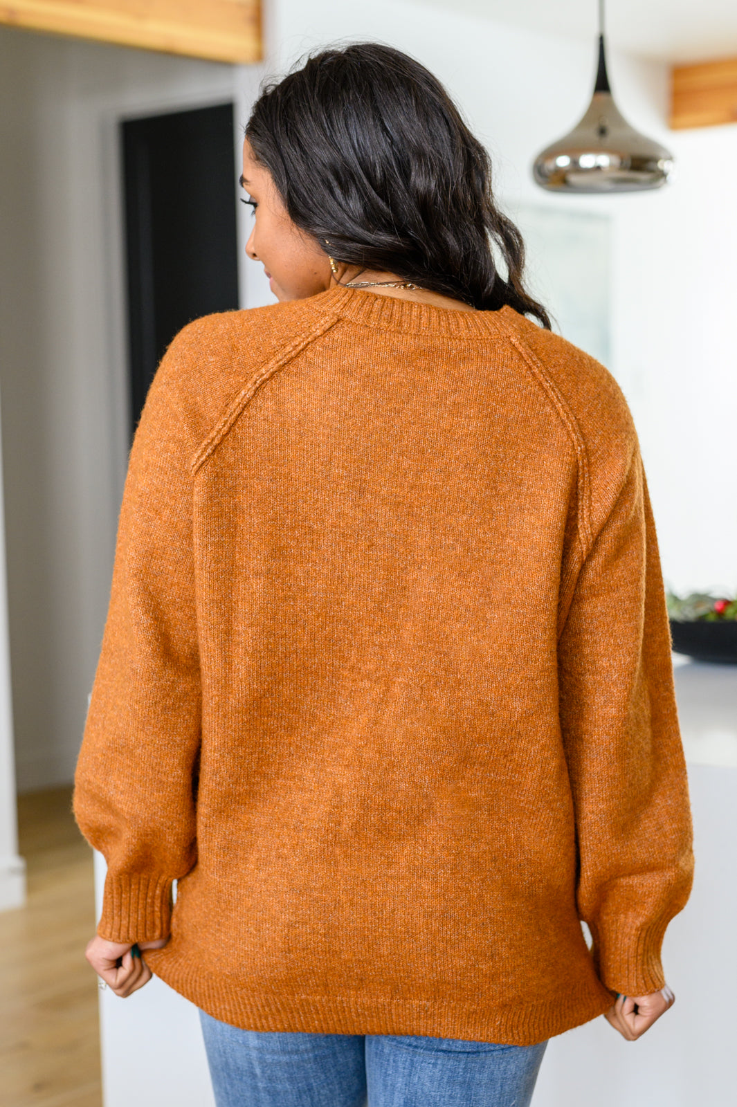 In Warm Arms Sweater in Rust - 1/5/2023