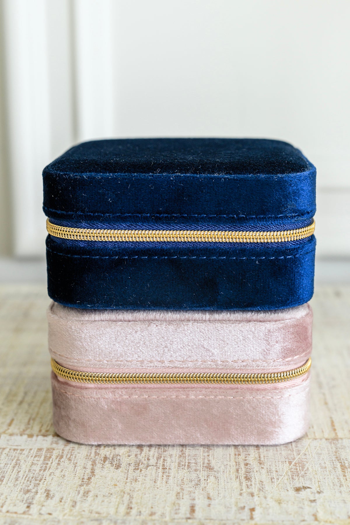 Kept and Carried Velvet Jewelry Box in Pink - 3/14/2023