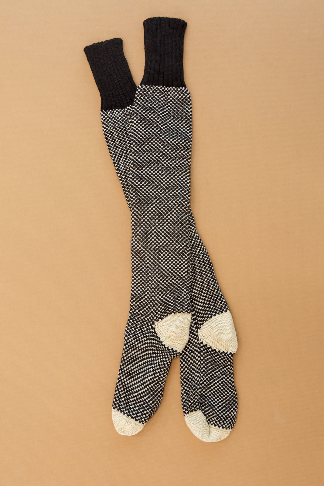 Knitted Lounge Socks In Black - 11/23/2022