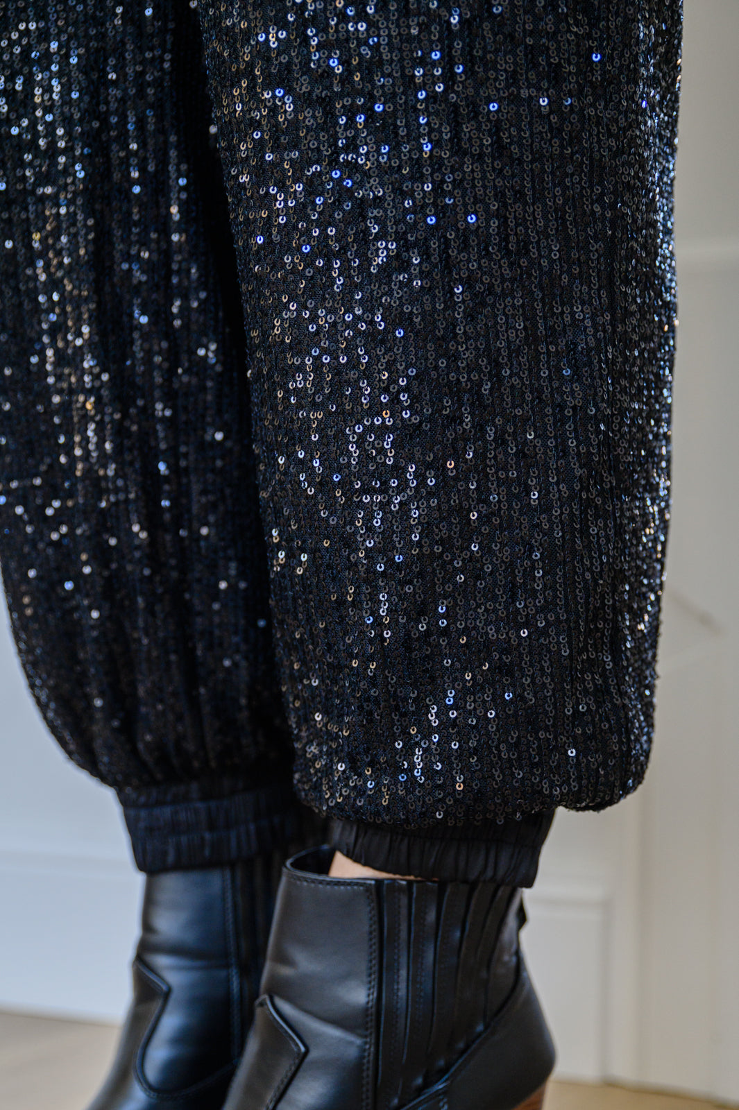 Life Of The Party Black Sequin Pants - 12/6/2022
