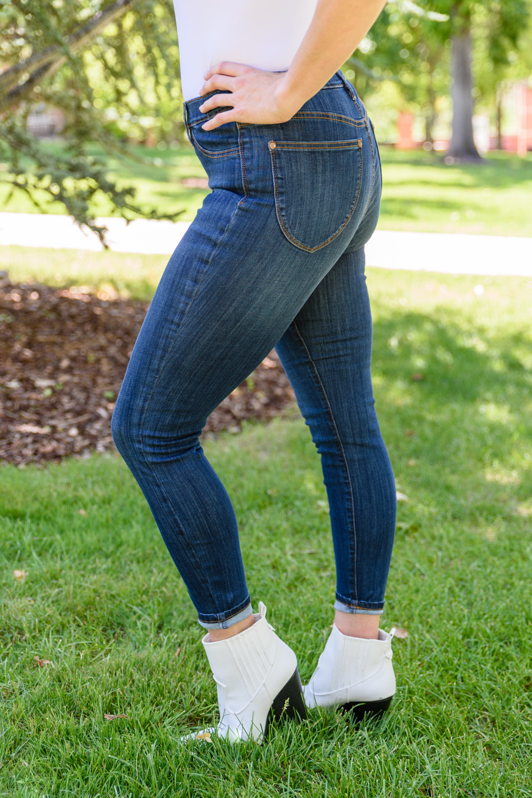 Piper Pull-On Skinny Jeans - 8/9/2022