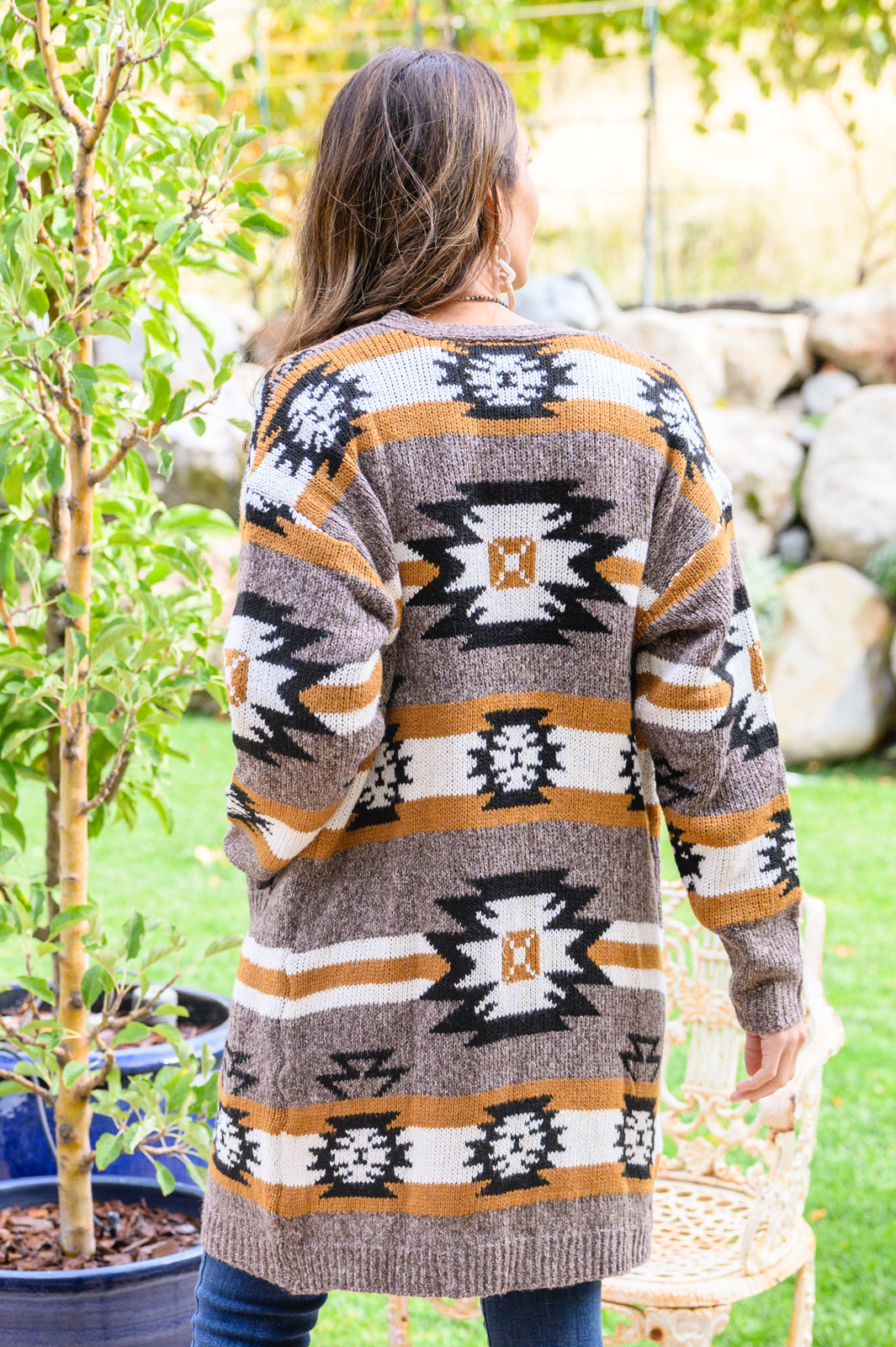 Remi Southwestern Print Cardigan - 11/17/2022