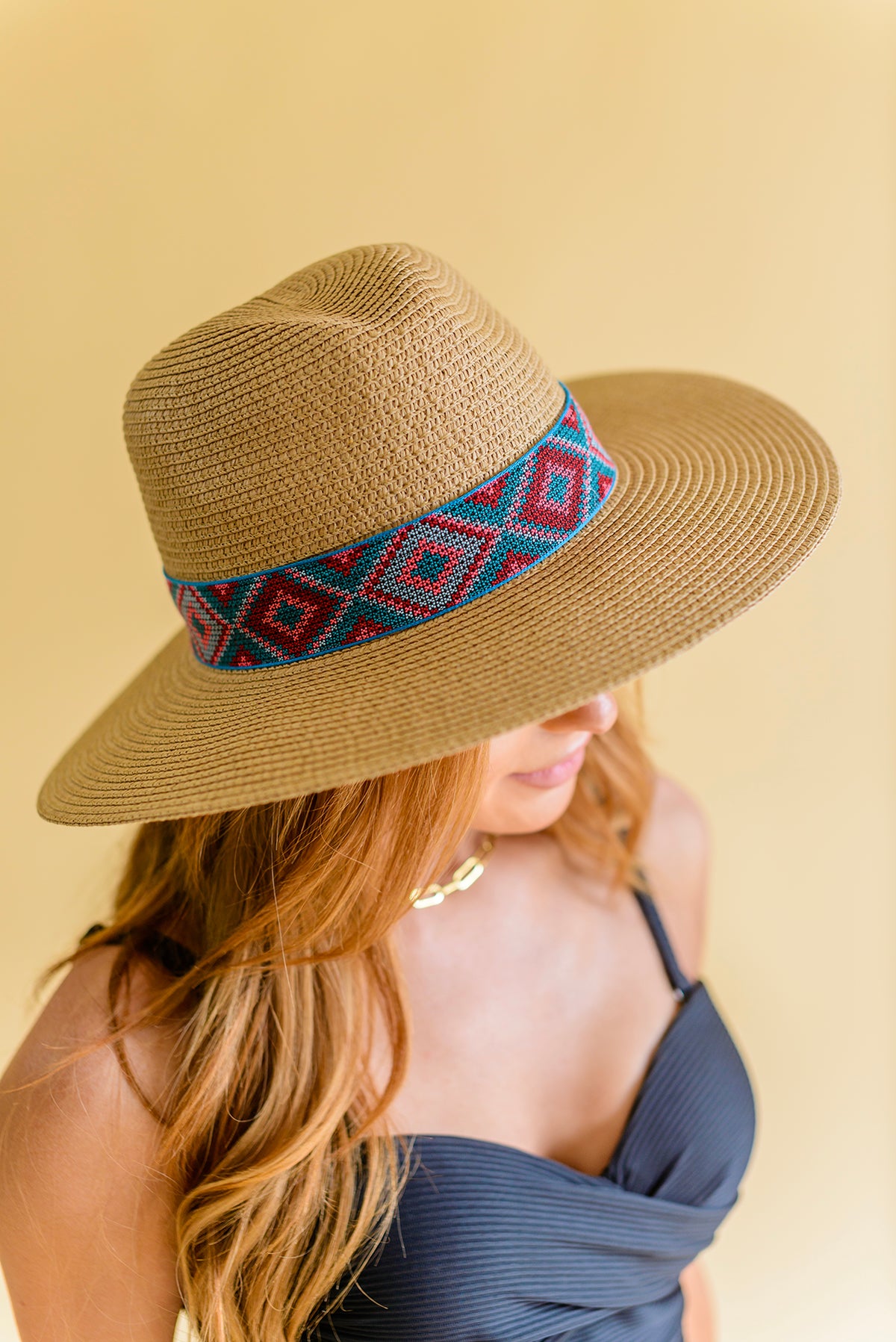 Sunny Rays Banded Accent Panama Hat - 3/31/2023