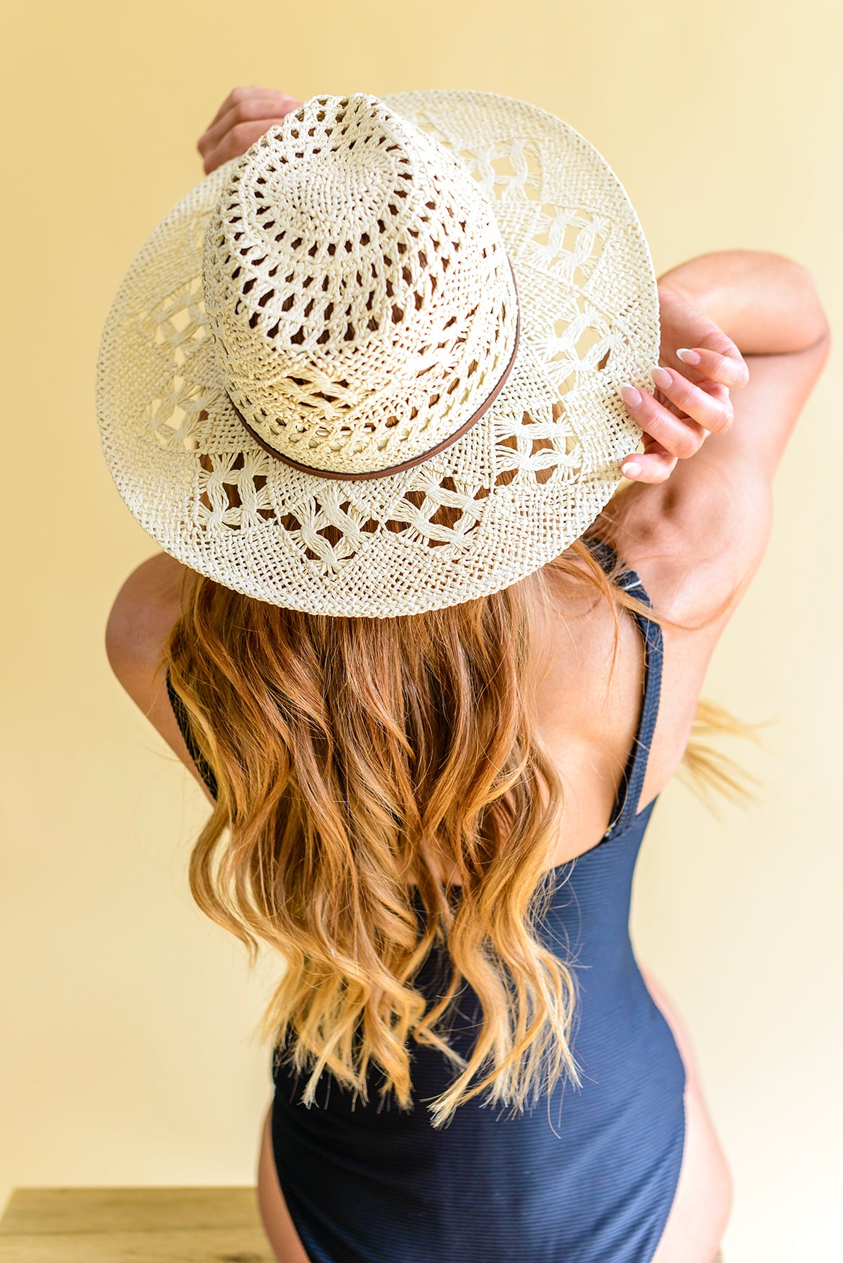 Vacation Days Open Weave Panama Hat - 3/31/2023