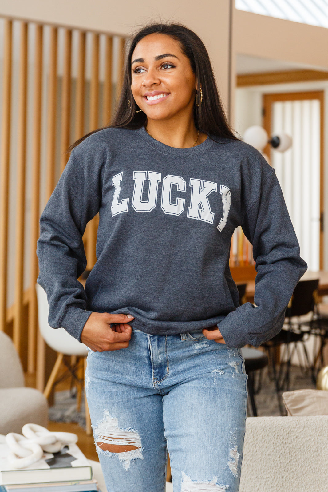 Your Lucky Crew Neck Sweater - 2/17/2023